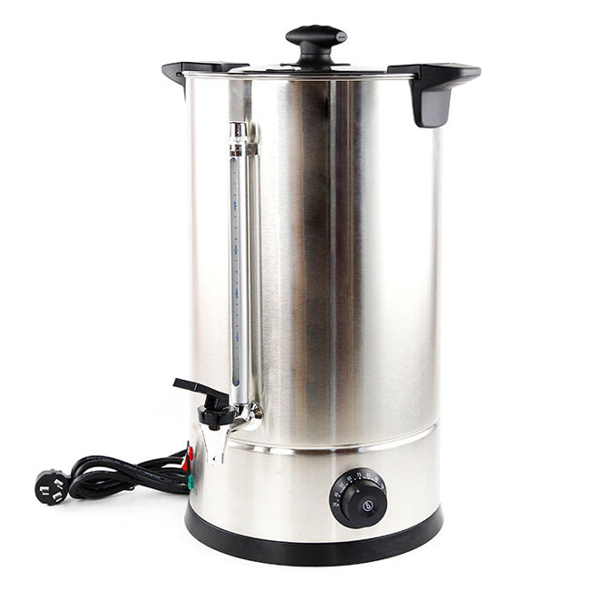 Fierbator electric tip boiler din inox pentru bauturi, 1600 W, 10 litri