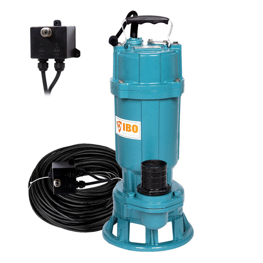 Pompa apa murdara cu tocator si ascutire IBO Dambat FURIATKA 550, 550W, 300 l/min, intrerupator cu flotor, submersibila