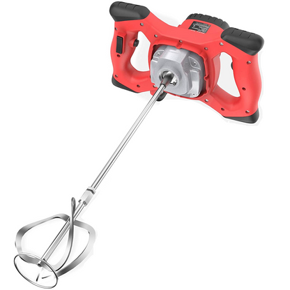Amestecator mortar VOKNER, 2600W, 6 Viteze, 1 Paleta Inclusa, Portocaliu