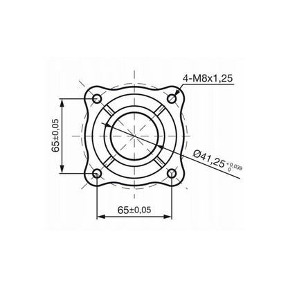 Motor motocultor / uz general Alpin Profi GX160 (168F), 6.5CP, 4 timpi, ax cilindric 20mm